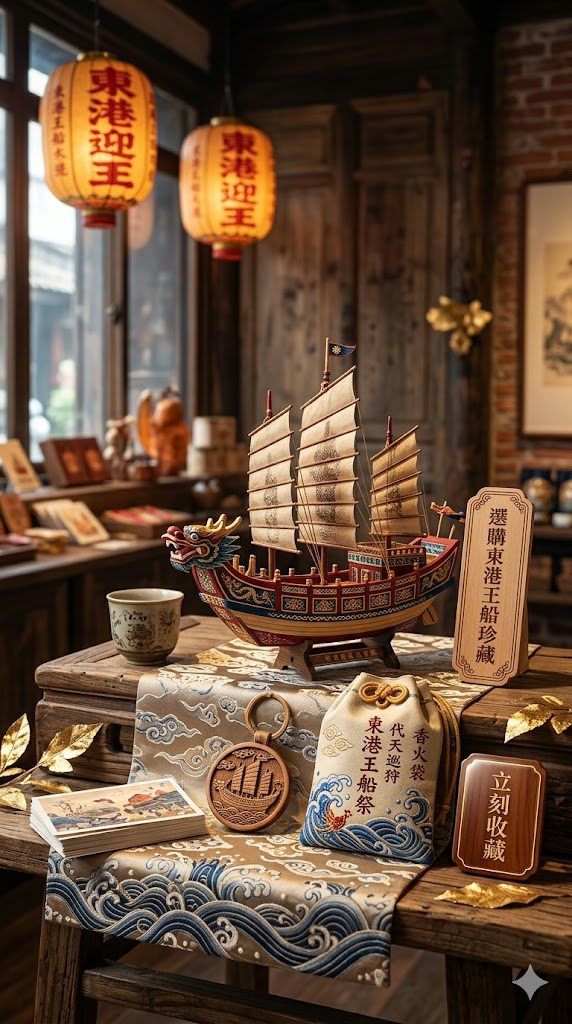 東港王船祭首頁文創小物圖