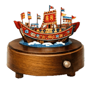 王船造型悠遊卡｜wang boat easycard